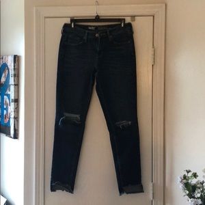 Mid-rise ankle jeans